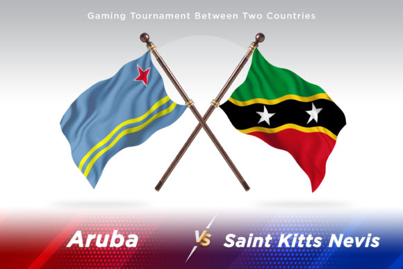 Aruba Versus Saint Kitts and Nevis Flags: A Practical Guide to High-Quality Flag Illustrations