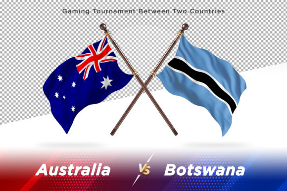 Australia Versus Botswana Two Flags: A Comprehensive Design Resource for Global Comparisons