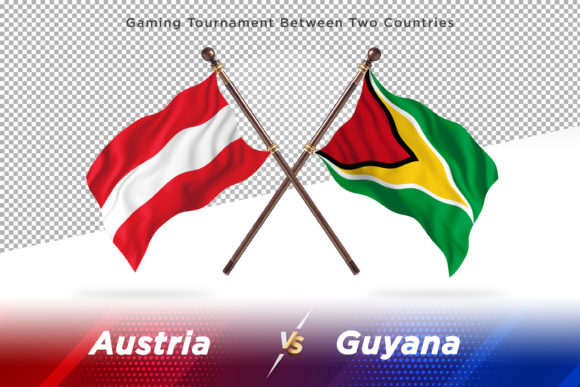 Austria Versus Guyana Two Flags: A Visual Comparison Tool