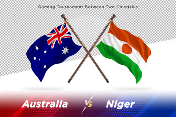 Austria Versus Niger Two Flags: A Premium Vector Resource for Designers