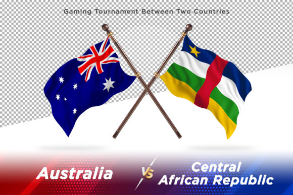 The Strategic Value of Isolated Flag Illustrations in Global Branding: A Deep Dive into the Austria Versus Central African Two Flags Concept
